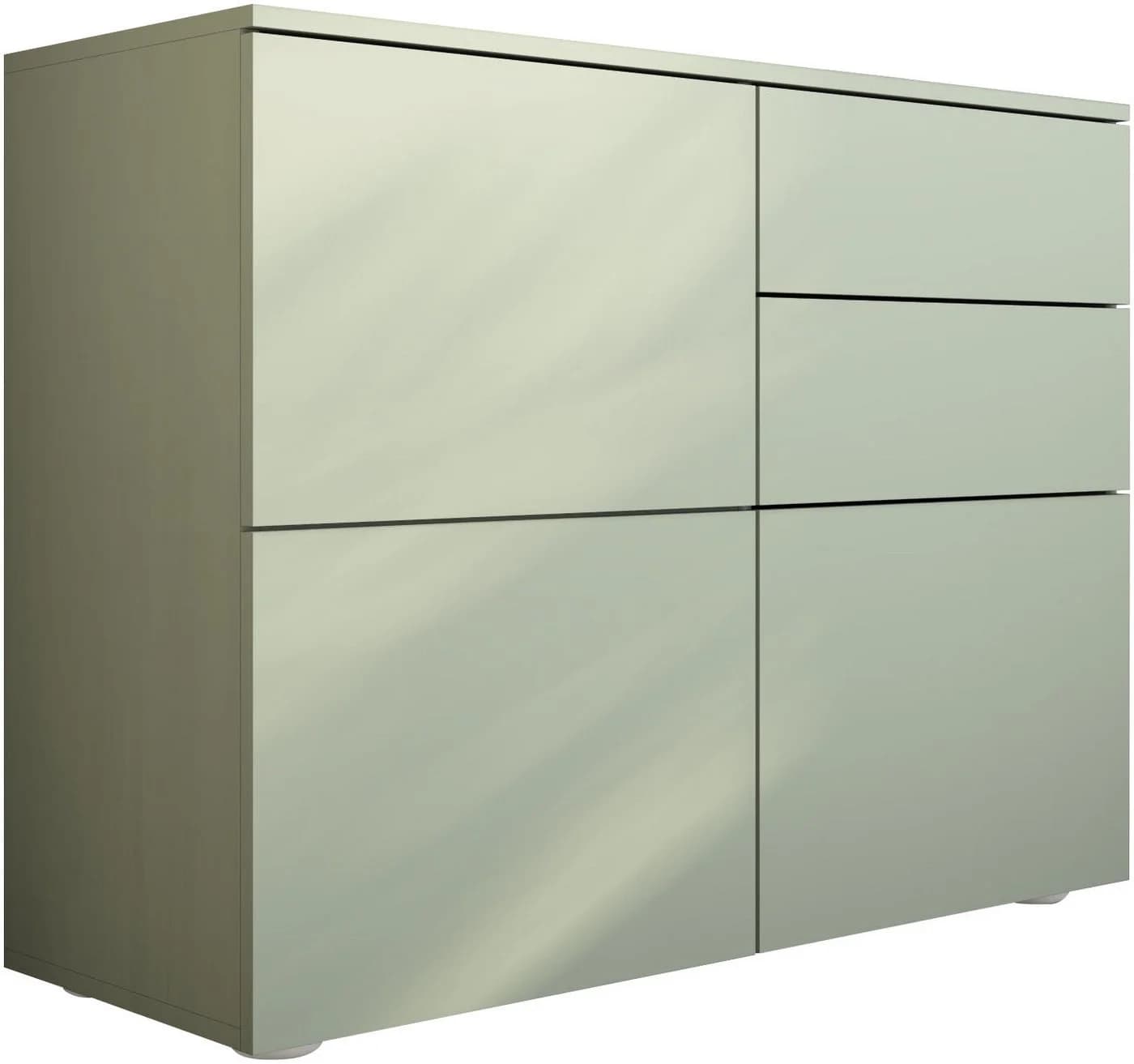 Kommode BORCHARDT MÖBEL Rova Grifflos Modern Salbeigrün - Bild 2