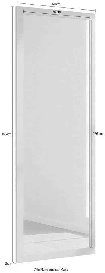 borchardt Möbel Spiegel Panama 166x60 cm Weiß - Bild 5