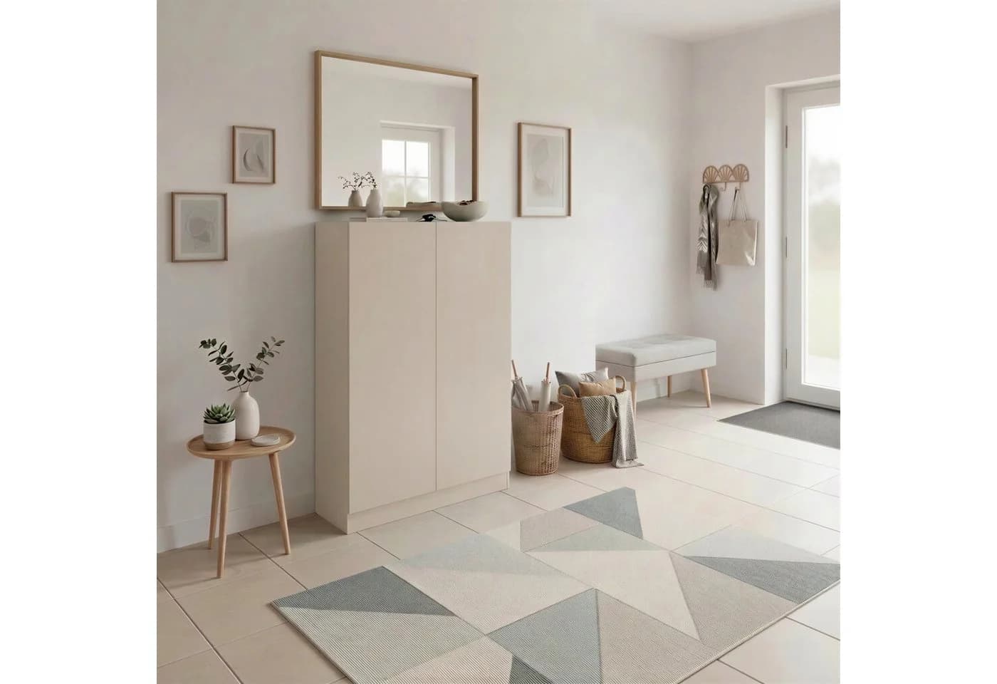borchardt Möbel Schuhschrank Vaasa Beige Push-to-Open - Bild 5