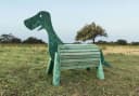 Dein Holzpferd Reittier Dino Dan 50 cm Sitzhöhe Bild 3