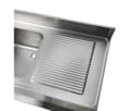 GastroHero Edelstahl Spültisch mit Becken Bild 5
