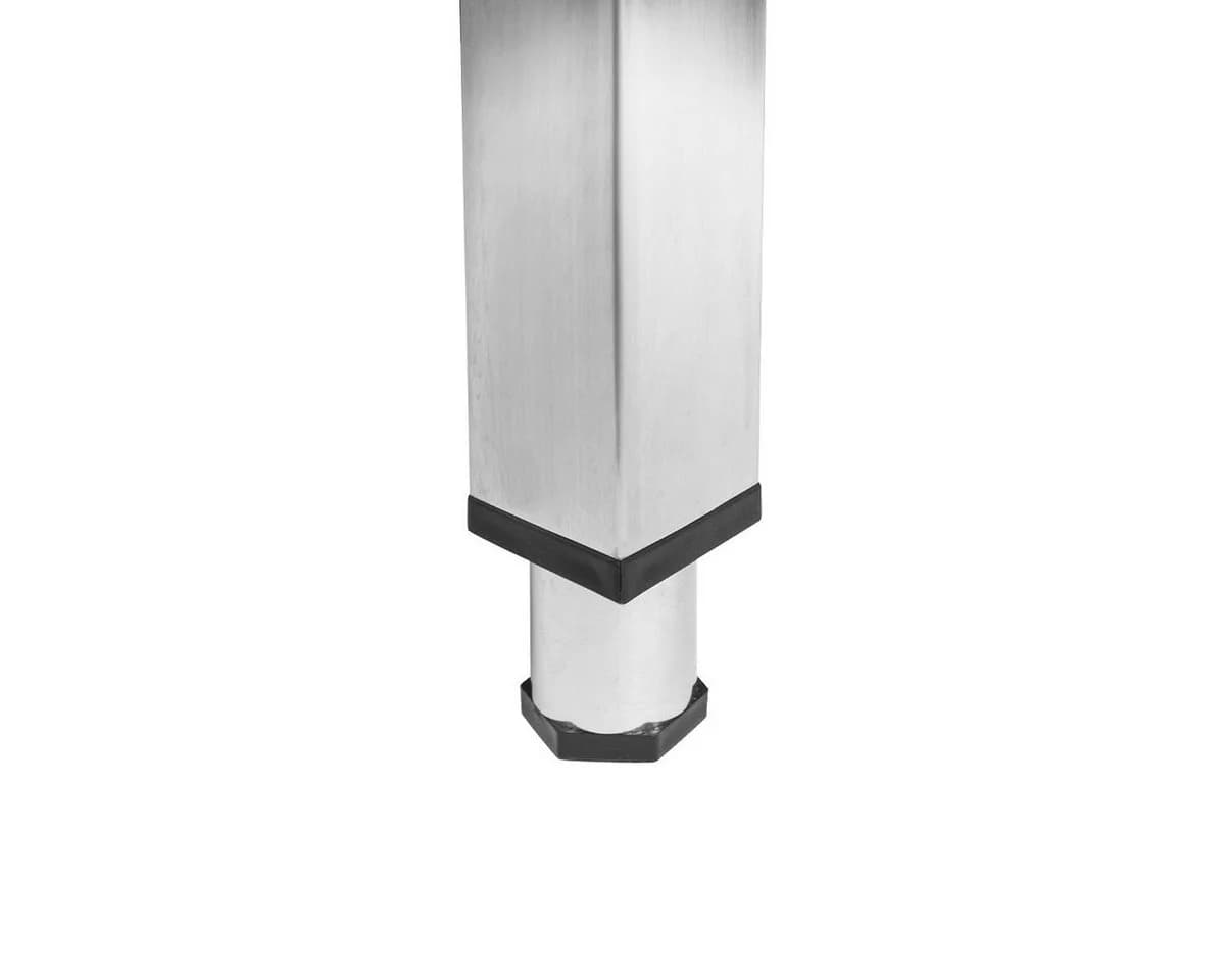 GastroHero Arbeitstisch Spülbecken Edelstahl 160 cm 2 Becken links Ablage - Bild 4