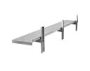 GastroHero Edelstahl Wandboard 180x30 cm Wandregal Bild 1