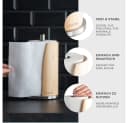 Exitoso Küchenrollenhalter Bambus Edelstahl Bild 1