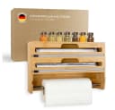Exitoso Küchenrollenhalter Bambus 3-in-1 ohne Bohren Bild 2
