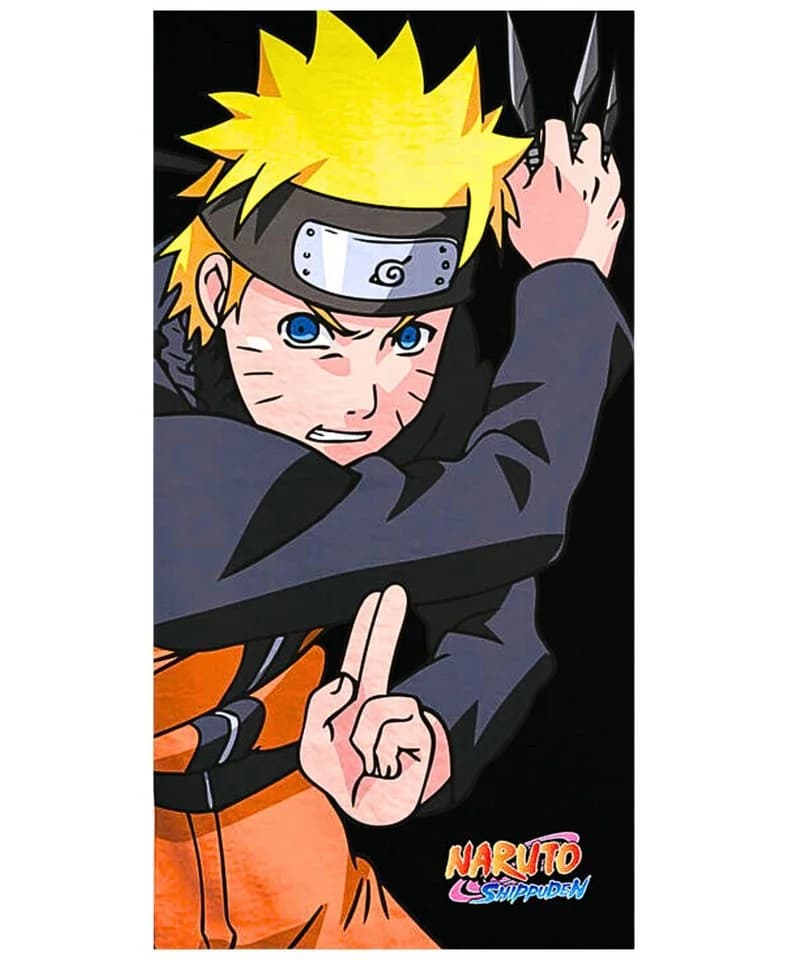 Naruto Badetuch Baumwolle 70 x 140 cm