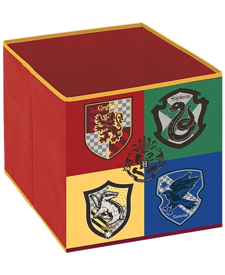 Harry Potter Aufbewahrungsbox Hogwarts Wappen Faltbar Bunt