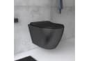 Alpenberger Tiefspül-WC Hänge-WC Set Schwarz Nano-Beschichtung Bild 1