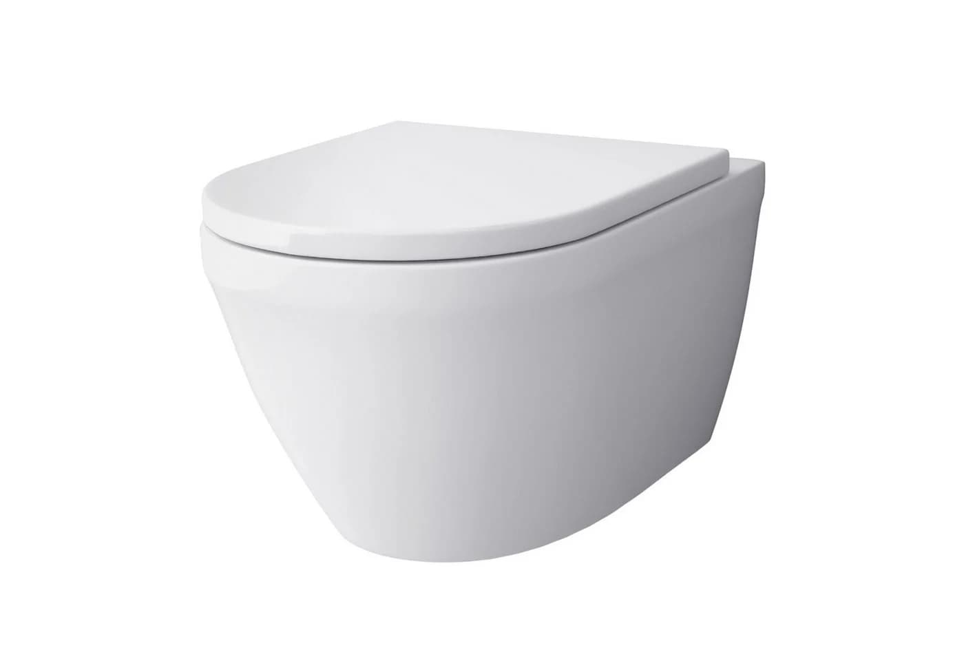 Alpenberger Wand-WC Set spülrandlos mit Nano-Beschichtung und Softclose-Sitz - Bild 2