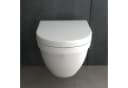 Alpenberger Dusch-WC Wandhängend mit Intimdusche Weiß Bild 1