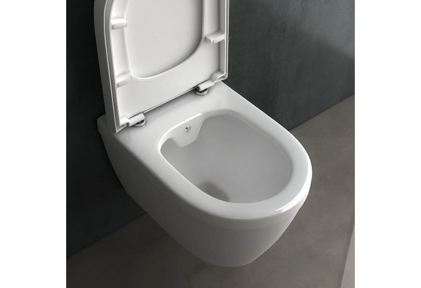 Alpenberger Dusch-WC Wandhängend mit Intimdusche Weiß - Bild 5