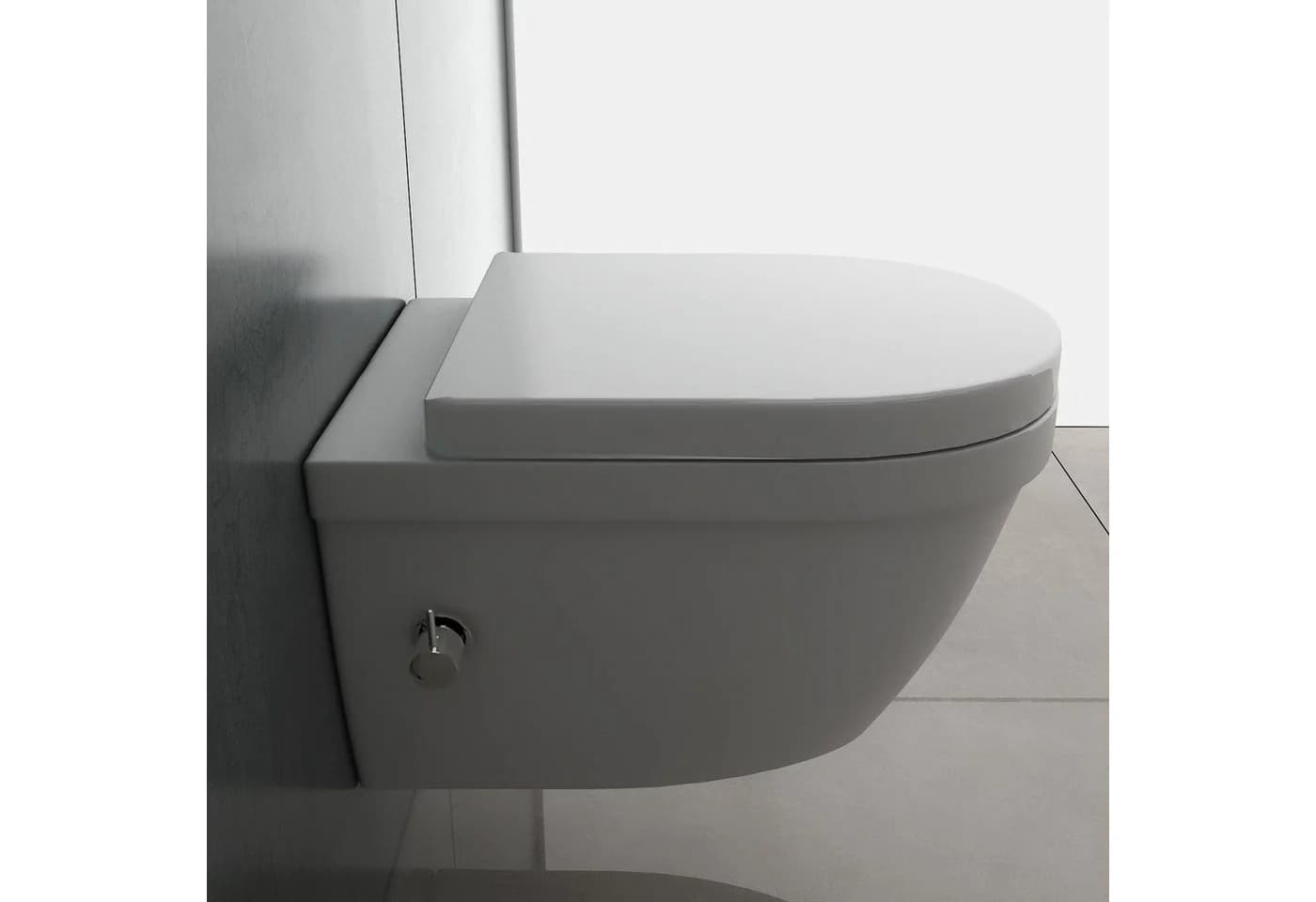 Alpenberger Wand-WC mit Bidet-Funktion und Intimdusche Weiß - Bild 3
