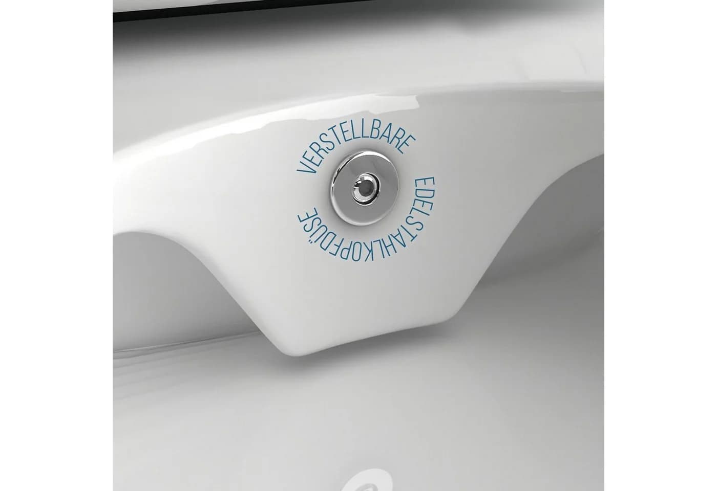 Alpenberger Wand-WC mit Bidet-Funktion und Intimdusche Weiß - Bild 5