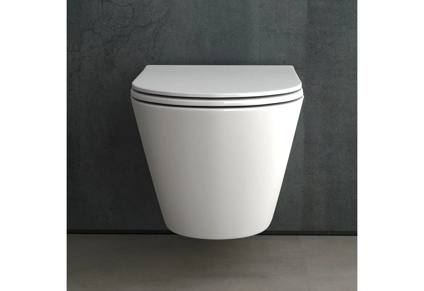 Alpenberger Spülrandloses WC Komplettset Weiß - Bild 3