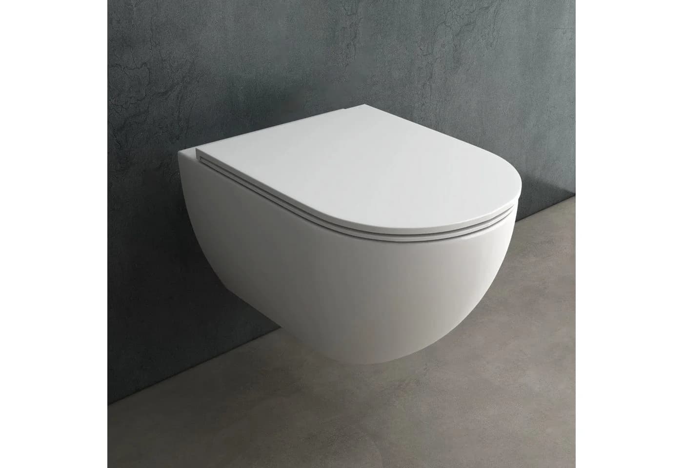Alpenberger Hänge-WC Komplettset Spülrandlos mit Soft-Close Sitz - Bild 2