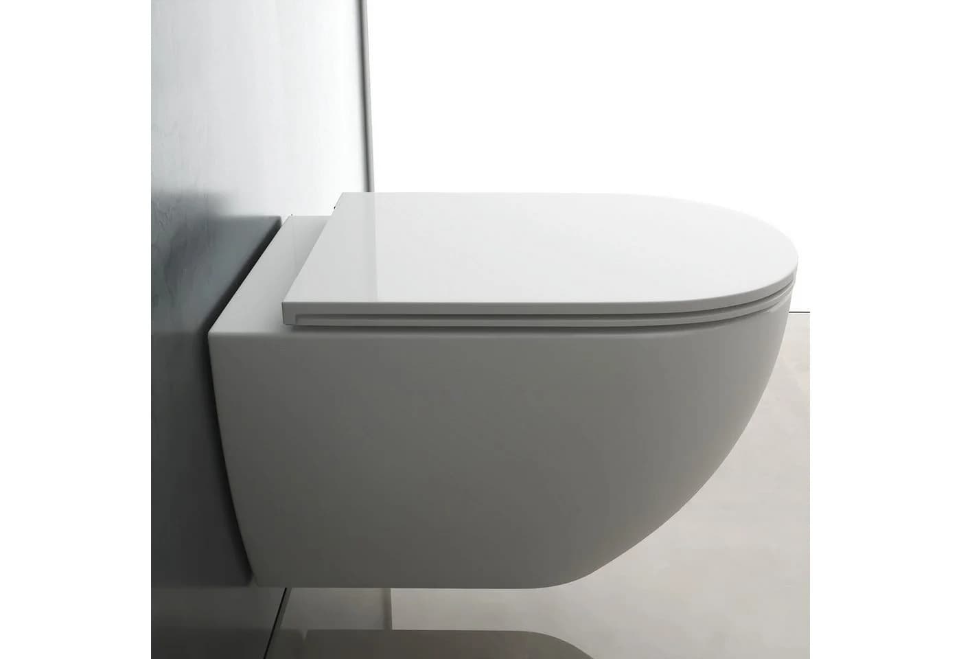 Alpenberger Hänge-WC Komplettset Spülrandlos mit Soft-Close Sitz - Bild 3