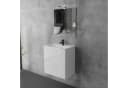 Vitra Badmöbel-Set mit Waschbecken und LED-Badspiegel Bild 1