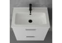 Vitra Badmöbel-Set mit Waschbecken und LED-Badspiegel Bild 4