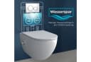 Alpenberger Dusch-WC Hänge WC mit Bidet Funktion Spülrandlos Bild 3