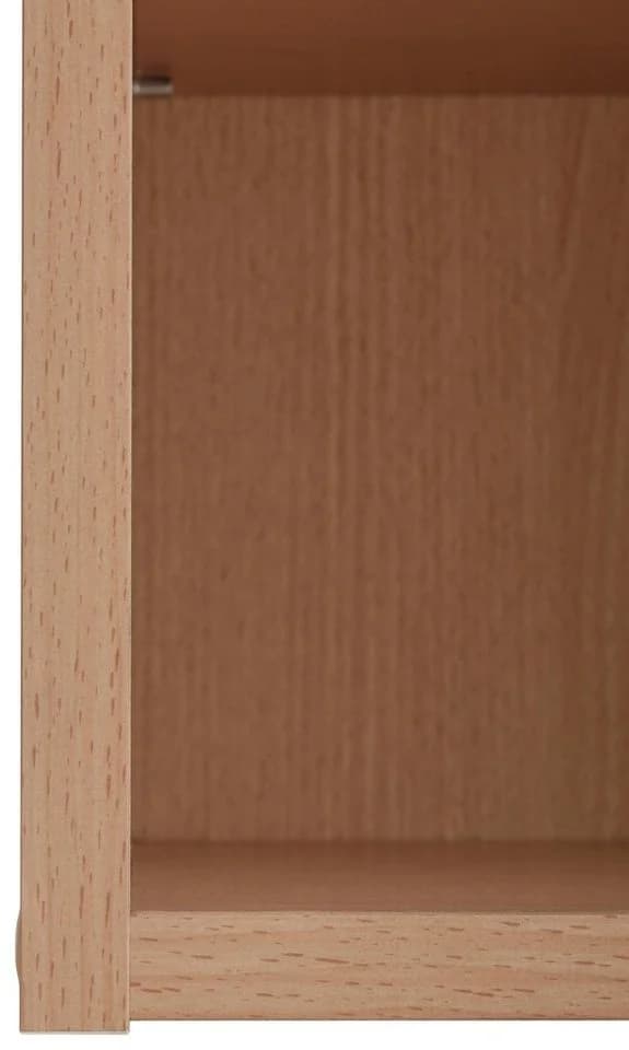 wiho Küchen Hängeregal Kiel 60cm Buche Dekor Weiß - Bild 4