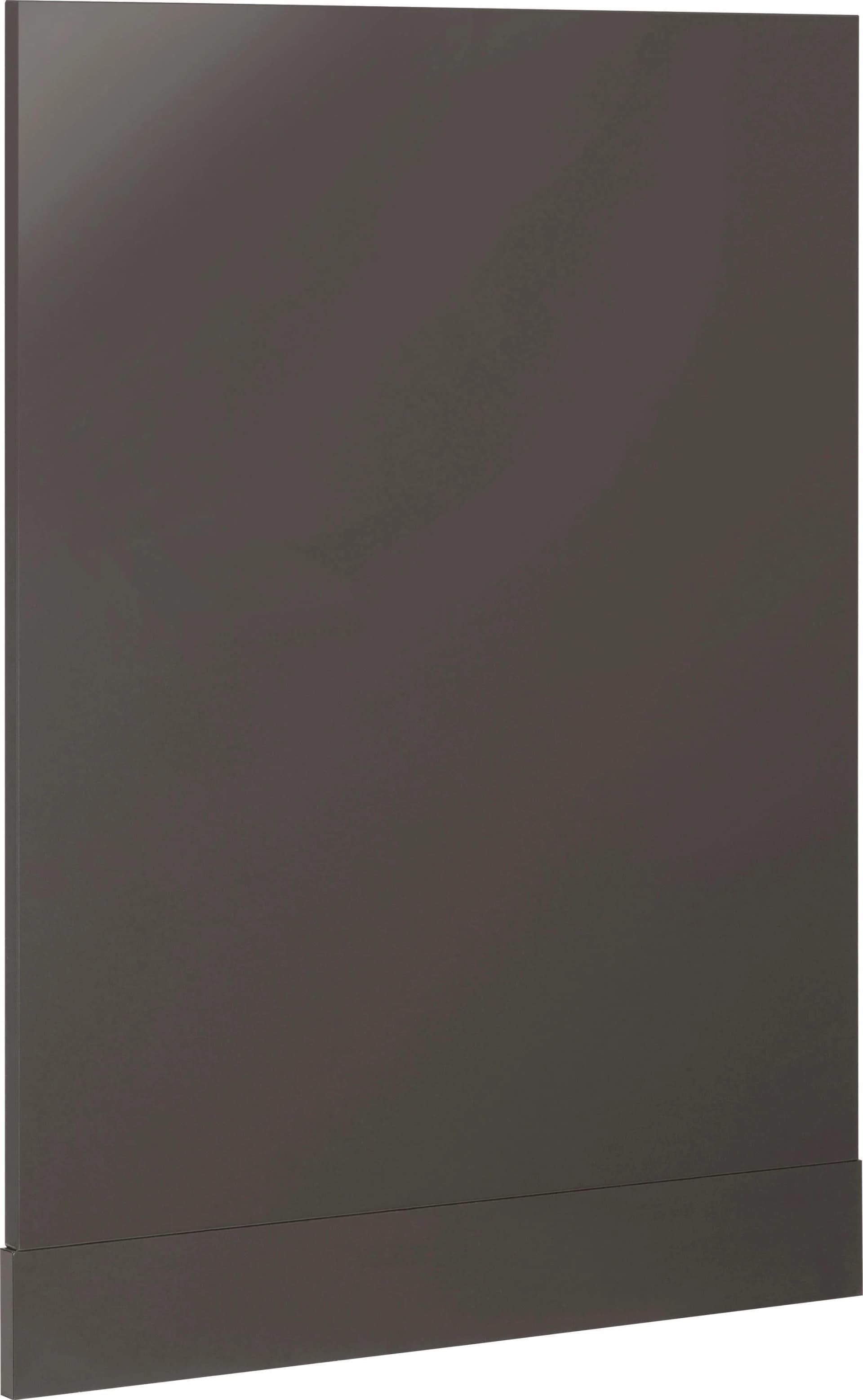 WIHO KÜCHEN Frontblende Cali Grau Anthrazit Glanz 60 cm