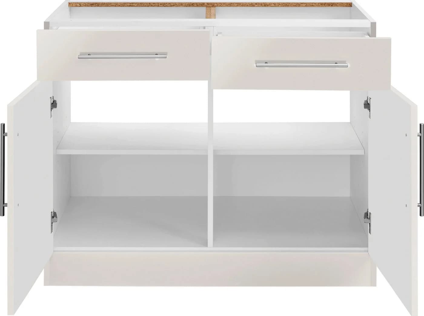 Wiho Küchen Unterschrank Cali 100 cm Beige Matt - Bild 4