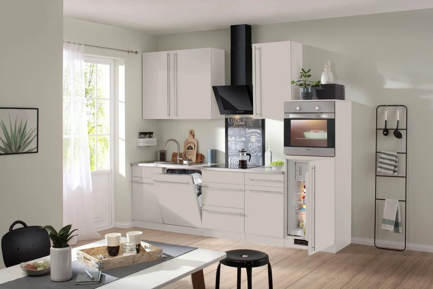 Wiho Küchen Hängeschrank Chicago Beige 60cm