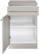 Wiho Küchen Unterschrank Chicago Beige Grau 50 cm Bild 1