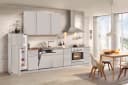 Wiho Küchen Unterschrank Chicago Beige Grau 50 cm Bild 5