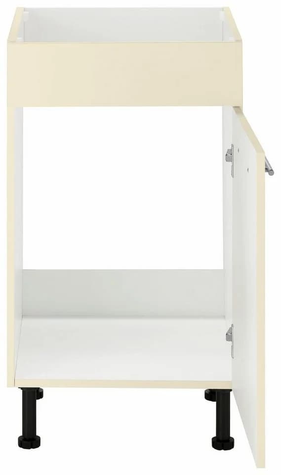 WIHO KÜCHEN Spülenschrank Ela Beige Magnolia 50cm - Bild 4