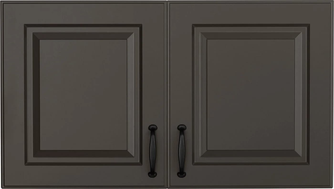 Wiho-Küchen Hängeschrank Erla Anthrazit 100 cm mit Kassettenfront - Bild 3