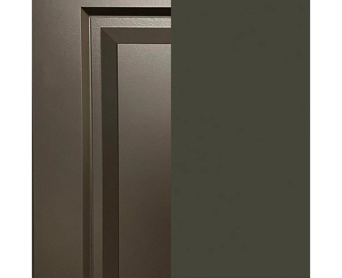 Wiho Küchen Unterschrank Erla Anthrazit 100 cm mit Kassettenfront - Bild 5