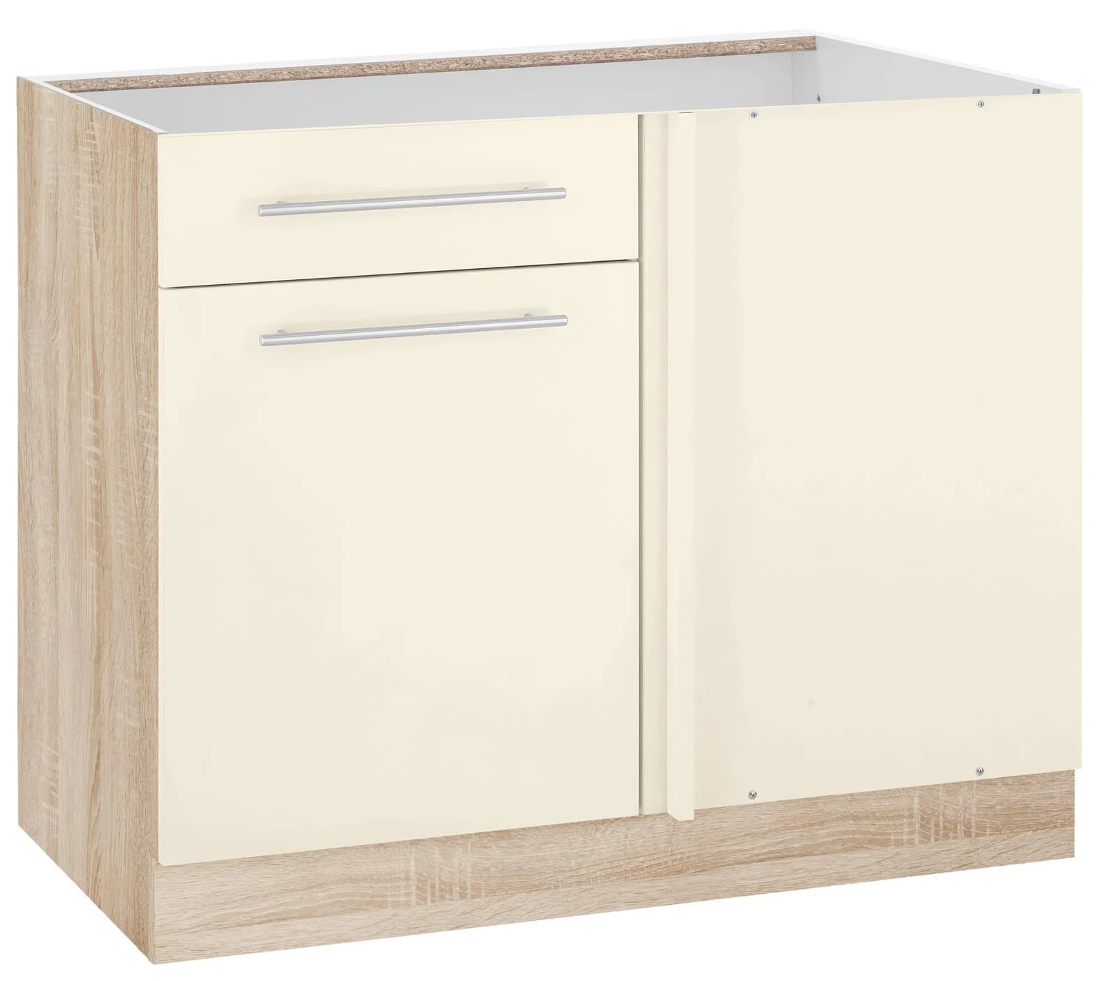 Wiho Küchen Eckunterschrank Flexi2 Magnolia Sonoma Eiche