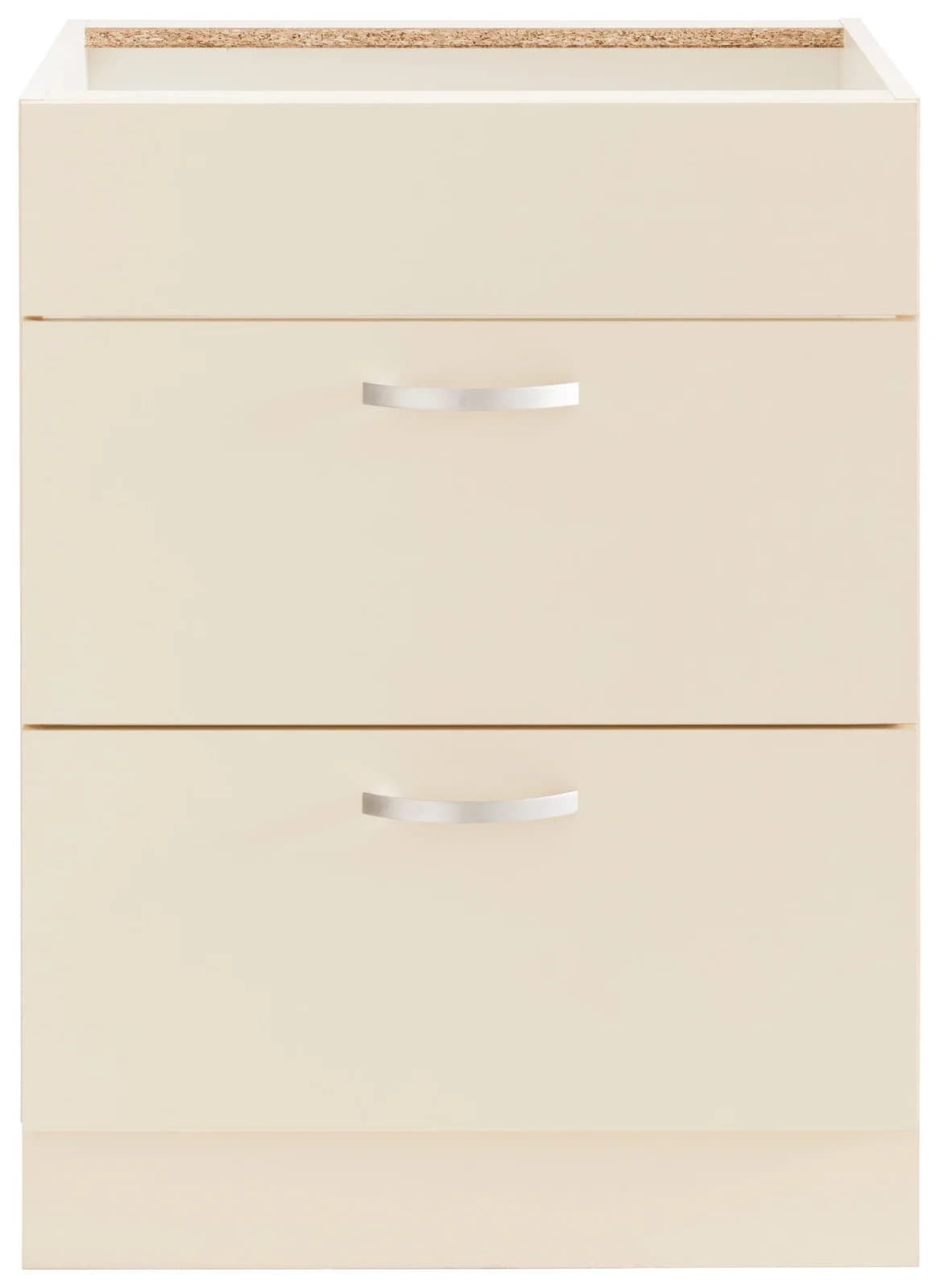 Wiho Küchen Flexi Unterschrank Magnolia 60cm Breite