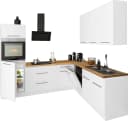 wiho Küchen Winkelküche Unna Weiß mit E-Geräten Bild 4