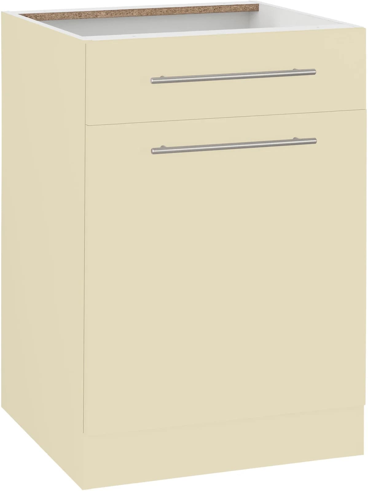 Wiho Küchen Unterschrank Unna Beige 60cm Magnolia