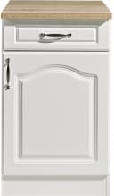 Wiho Küchen Unterschrank Linz Weiß Landhaus-Optik 50cm Bild 1