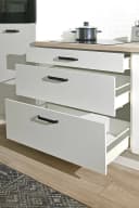 wiho Küchen Küchenzeile Compact 210cm Weiß Soft-Close Bild 5