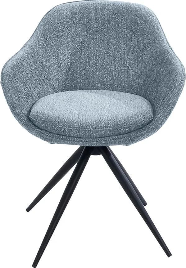 K+W Komfort & Wohnen Drehstuhl ZOOM Lightblau 52