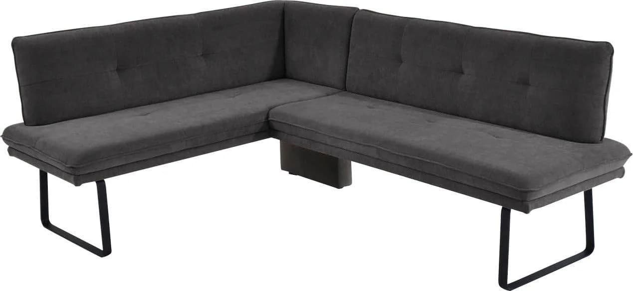 Eckbank K+W Komfort & Wohnen Giacomo III Dunkelbraun Polstereckbank