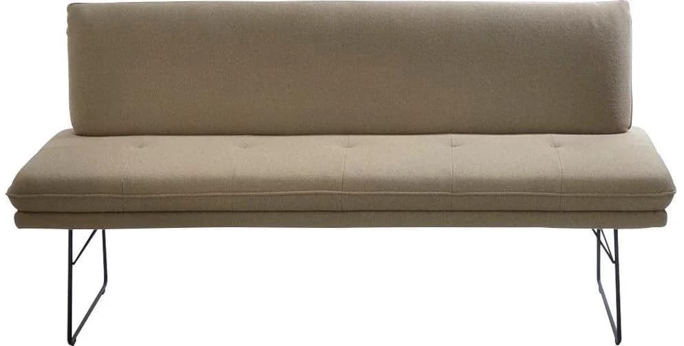 K+W Komfort & Wohnen Polsterbank Giacomo IV Beige Sand