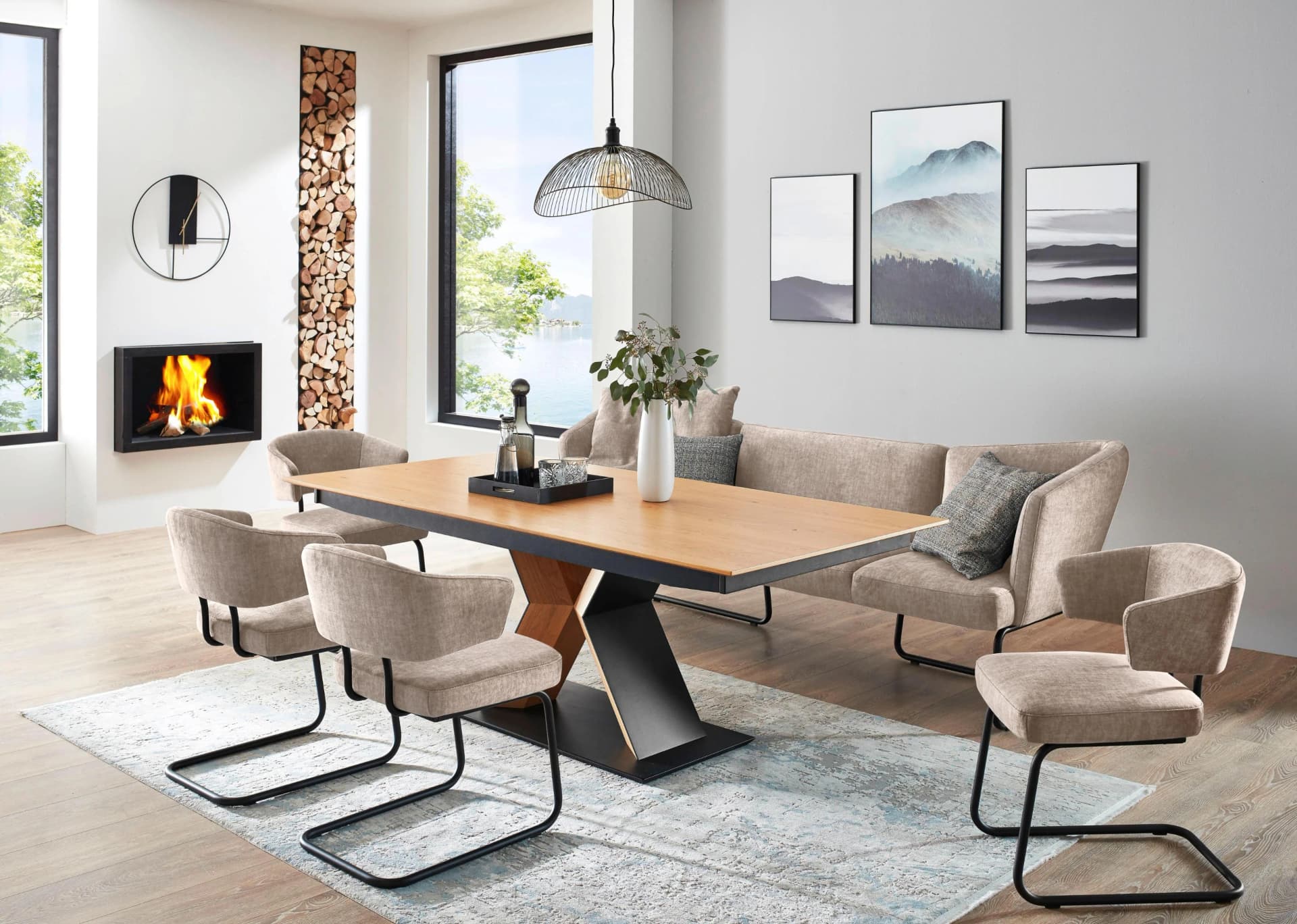 Essgruppe K+W Komfort & Wohnen Mikkado Tube Beige