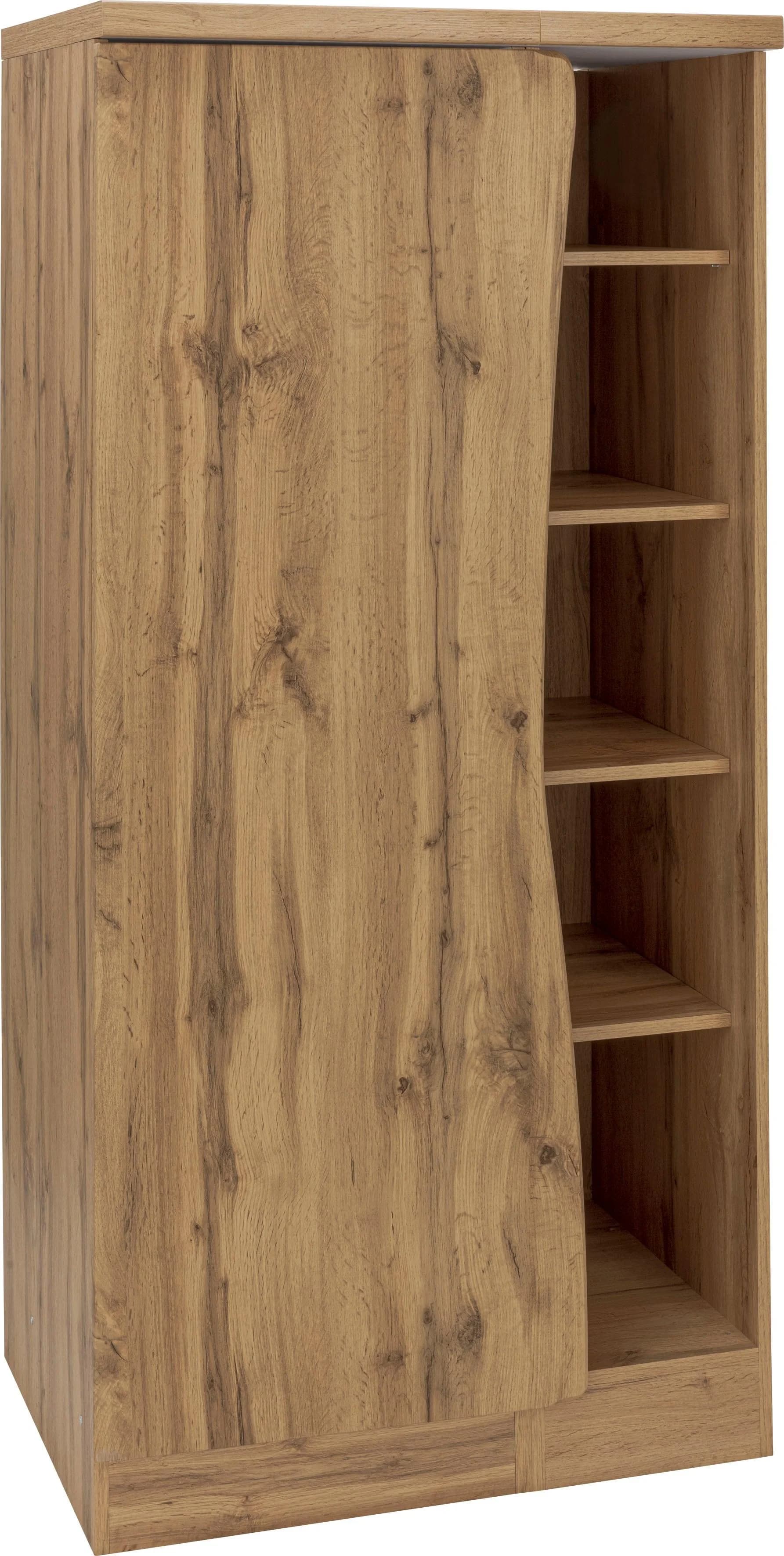 Midischrank KOCHSTATION KS-Bruneck Braun Holzwerkstoff