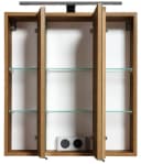 WELLTIME Spiegelschrank Trento 60cm mit LED & Steckdose Bild 4