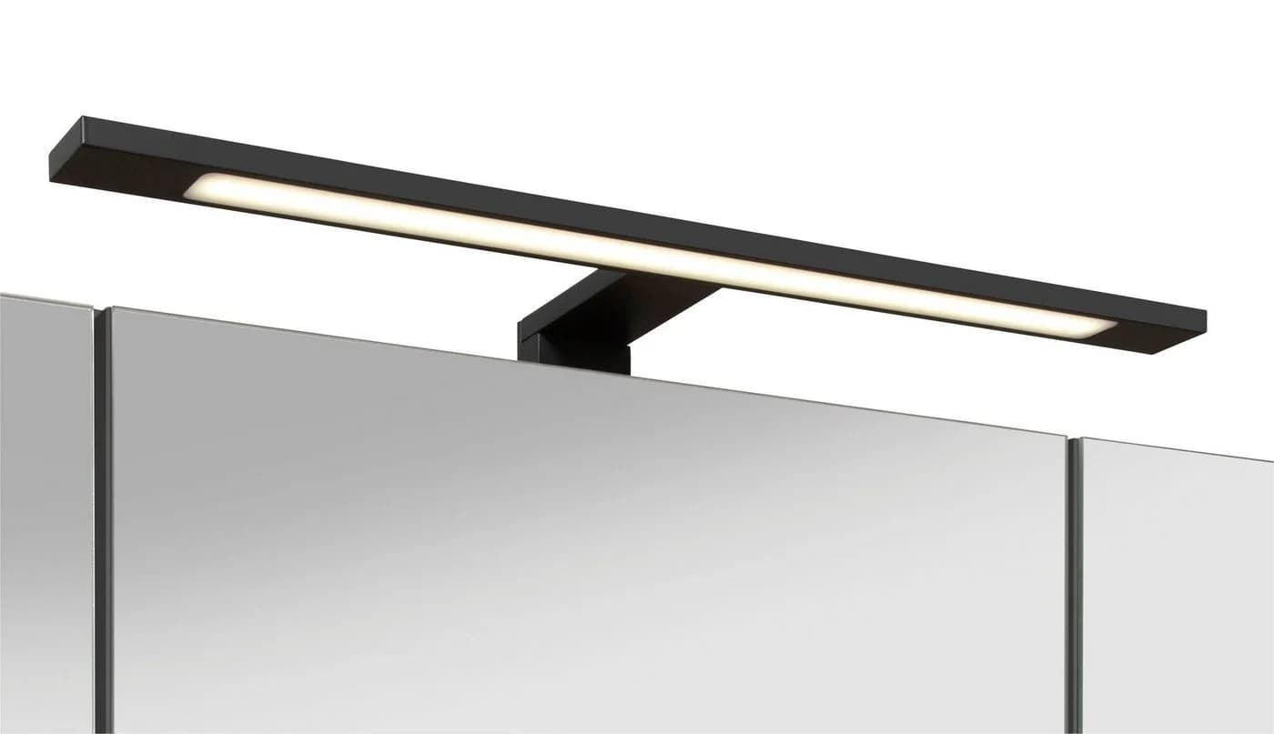 WELLTIME Spiegelschrank Trento Grau mit LED und Steckdose - Bild 5