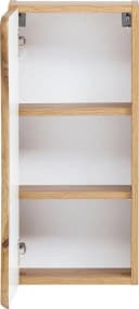 Welltime Hängeschrank Stubach Braun mit Baumkante Bild 5