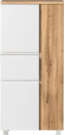 Midischrank WELLTIME Sölden Mattweiß Modern Bild 1