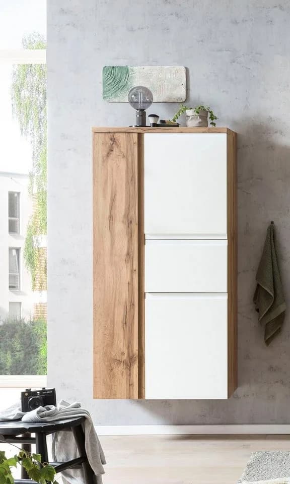 Midischrank WELLTIME Sölden Mattweiß Modern - Bild 2