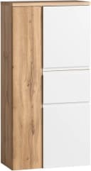 Midischrank WELLTIME Sölden Mattweiß Modern Bild 3