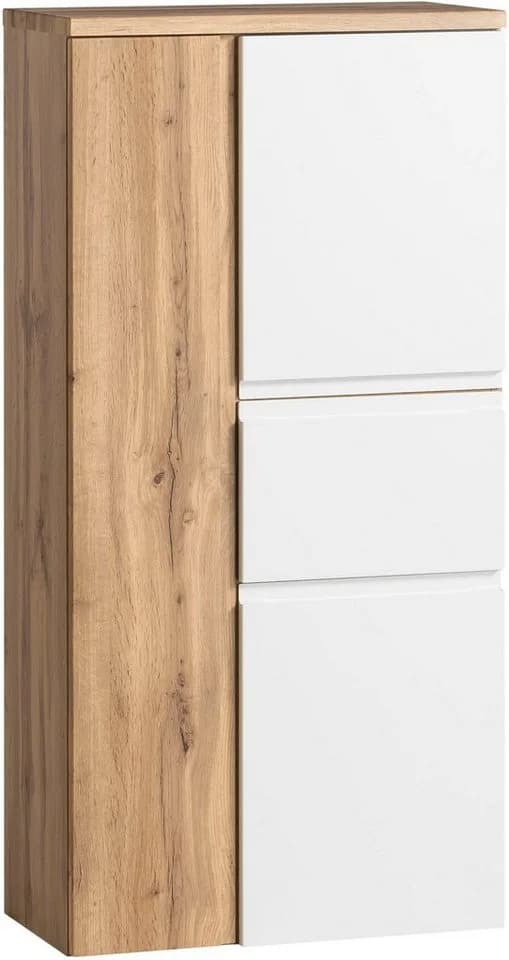 Midischrank WELLTIME Sölden Mattweiß Modern - Bild 3